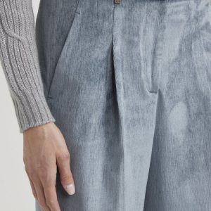 Peserico Pantalone morbido in velluto