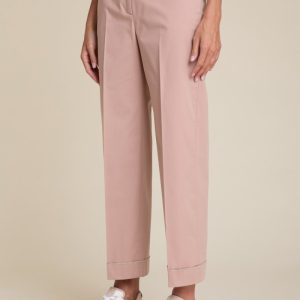 Peserico Pantalone in raso di cotone