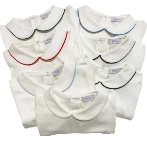 Polo con profilo colorato manica lunga FIORE (+colori)