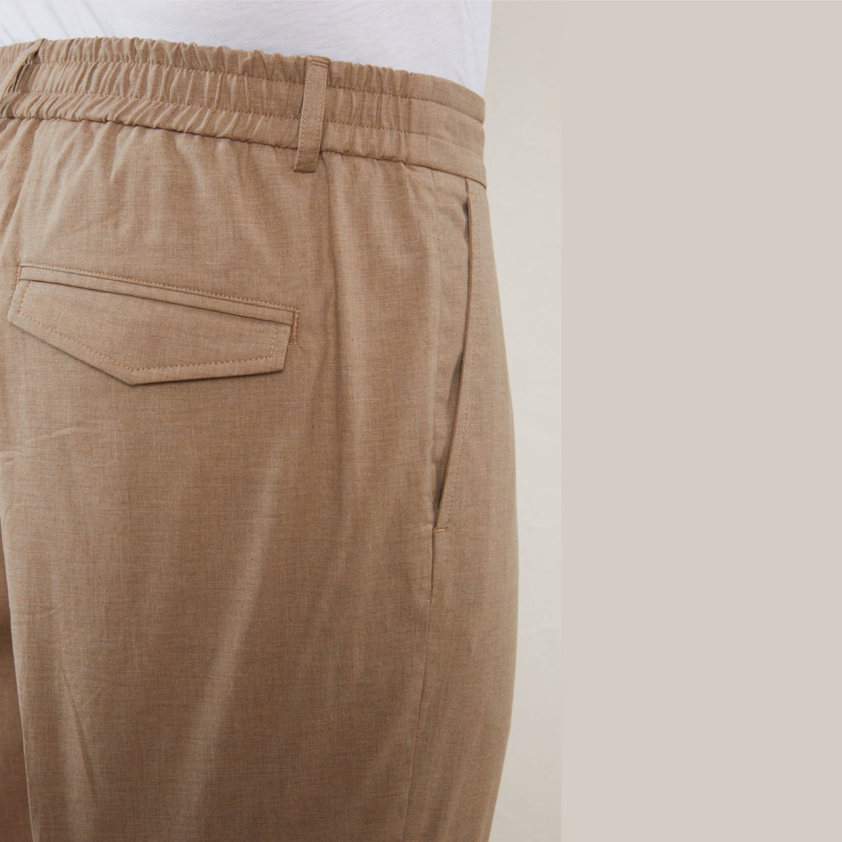 Peserico Pantaloni in cotone stretch corda - immagine 3