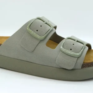 Scholl Ciabatta 2 fasce fibia NOELLE CHUNKY Sage