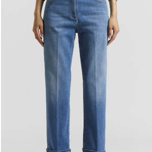 Peserico Denim 5 tasche in cotone comfort