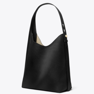 Tory Burch Hobo Romy in Pelle – Nero