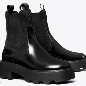 Tory Burch Stivale Chelsea T Monogram – Nero