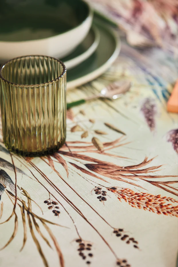 Tovaglia antimacchia Verdi Speziati - Maison Sucree - immagine 4