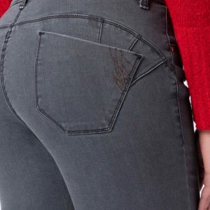 Sherlin Nbk35/S Push up denim Gray