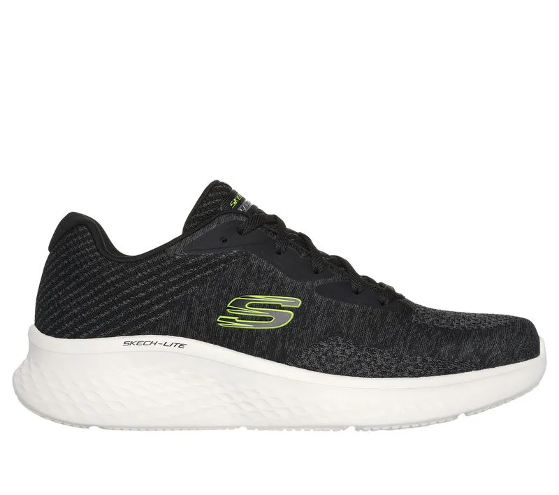 Skechers Sneakers Men Air Cooled Fondo Skech-lite 232598 Bklm Black/lime - immagine 2