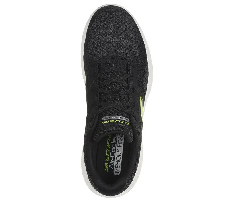 Skechers Sneakers Men Air Cooled Fondo Skech-lite 232598 Bklm Black/lime - immagine 3