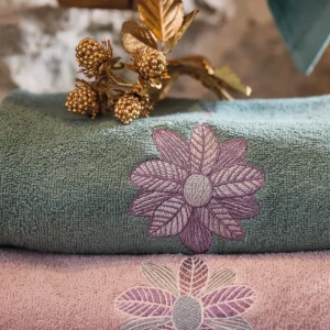 Set Spugne Ricamate 1+1 Ospite + Viso - Maison Sucrรฉe