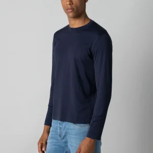 Fedeli T-shirt estrema in jersey di cotone organico Giza