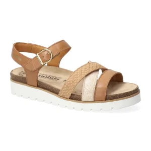 Mephisto Sandalo cinturini intrecciati THINA Silk 7811/ta.35332/ha.62511 Brandy