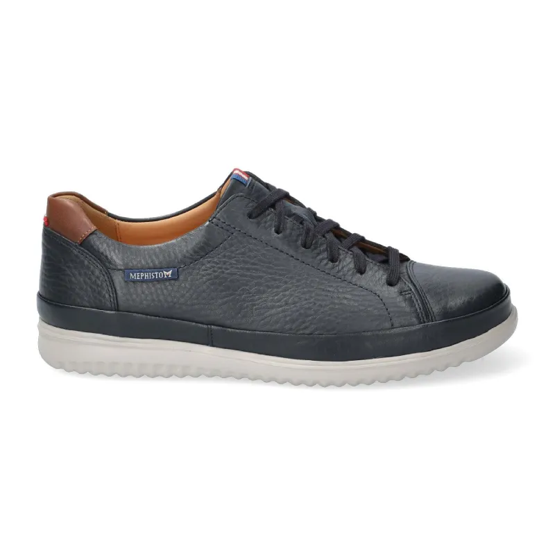Mephisto Sneakers Stringata Uomo THOMAS Oregon 1345/randy 6135 Navy - immagine 3