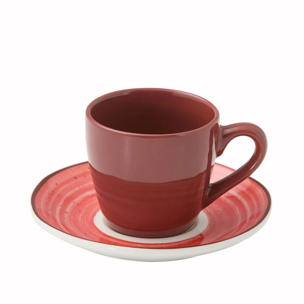 Set 6 Tazzine da Caffè con Piattini in Vetro di Murano - Maison Sucrée Collezione Daily - immagine 7