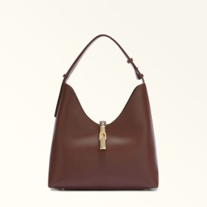 FURLA Goccia M Hobo – Cioccolato