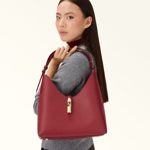 FURLA Goccia M Hobo – Ciliegia