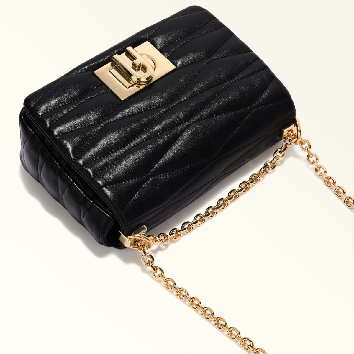 FURLA 1927 Tracolla trapuntata – Nero - immagine 8