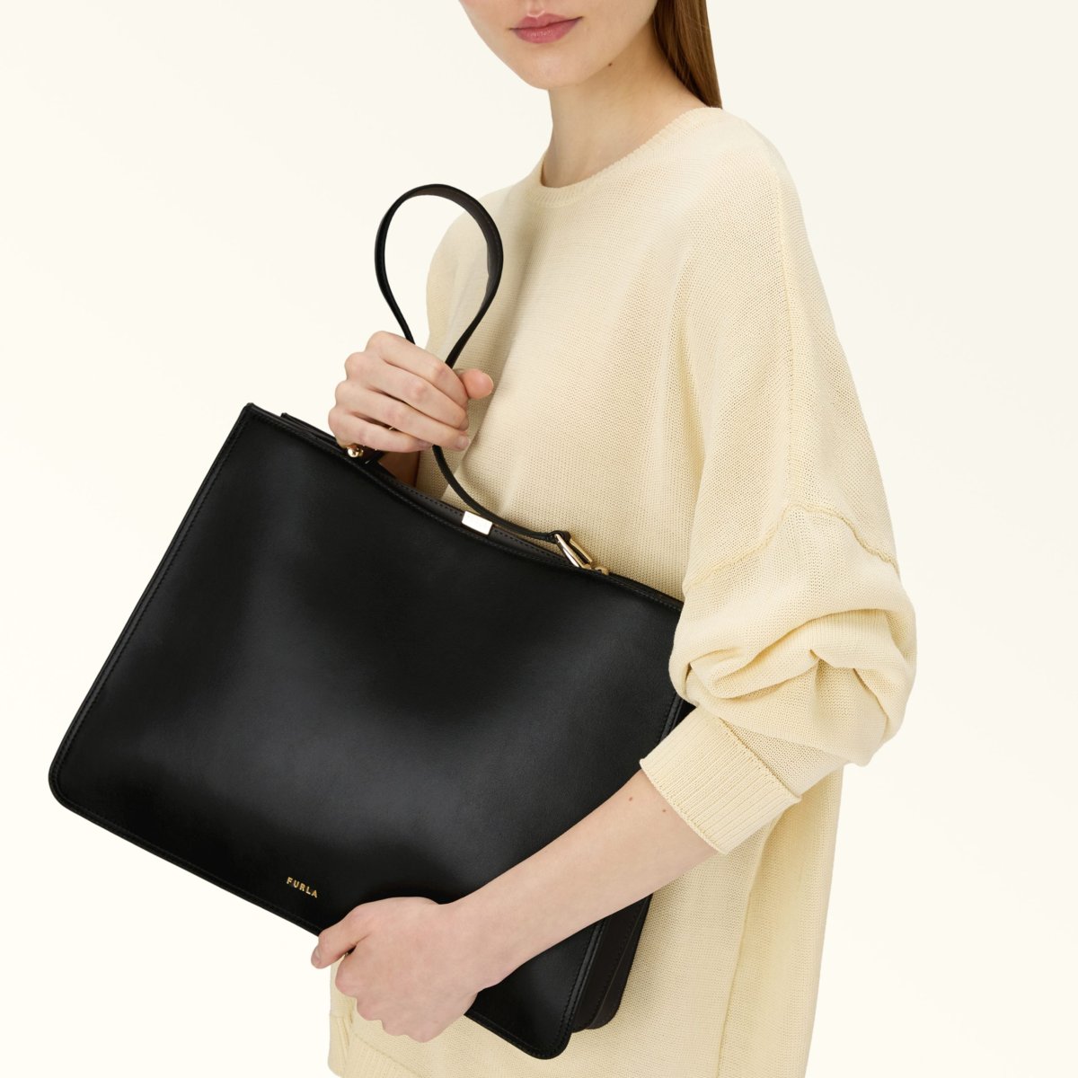 FURLA Agata Shopping L – Nero - immagine 6