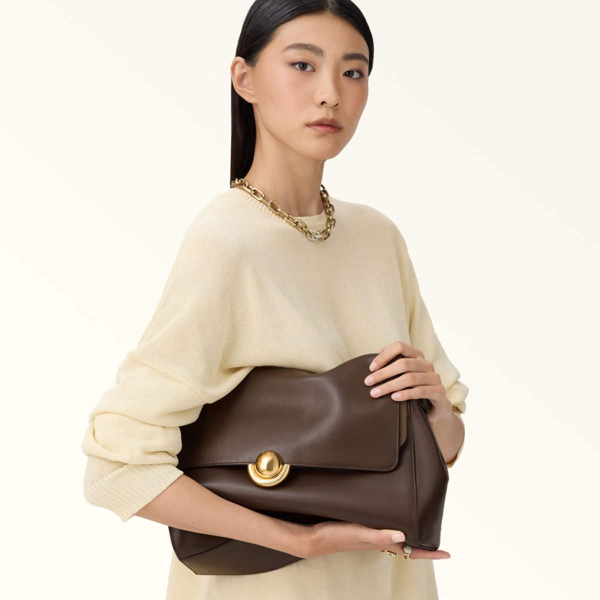 FURLA Domus a spalla M – Espresso