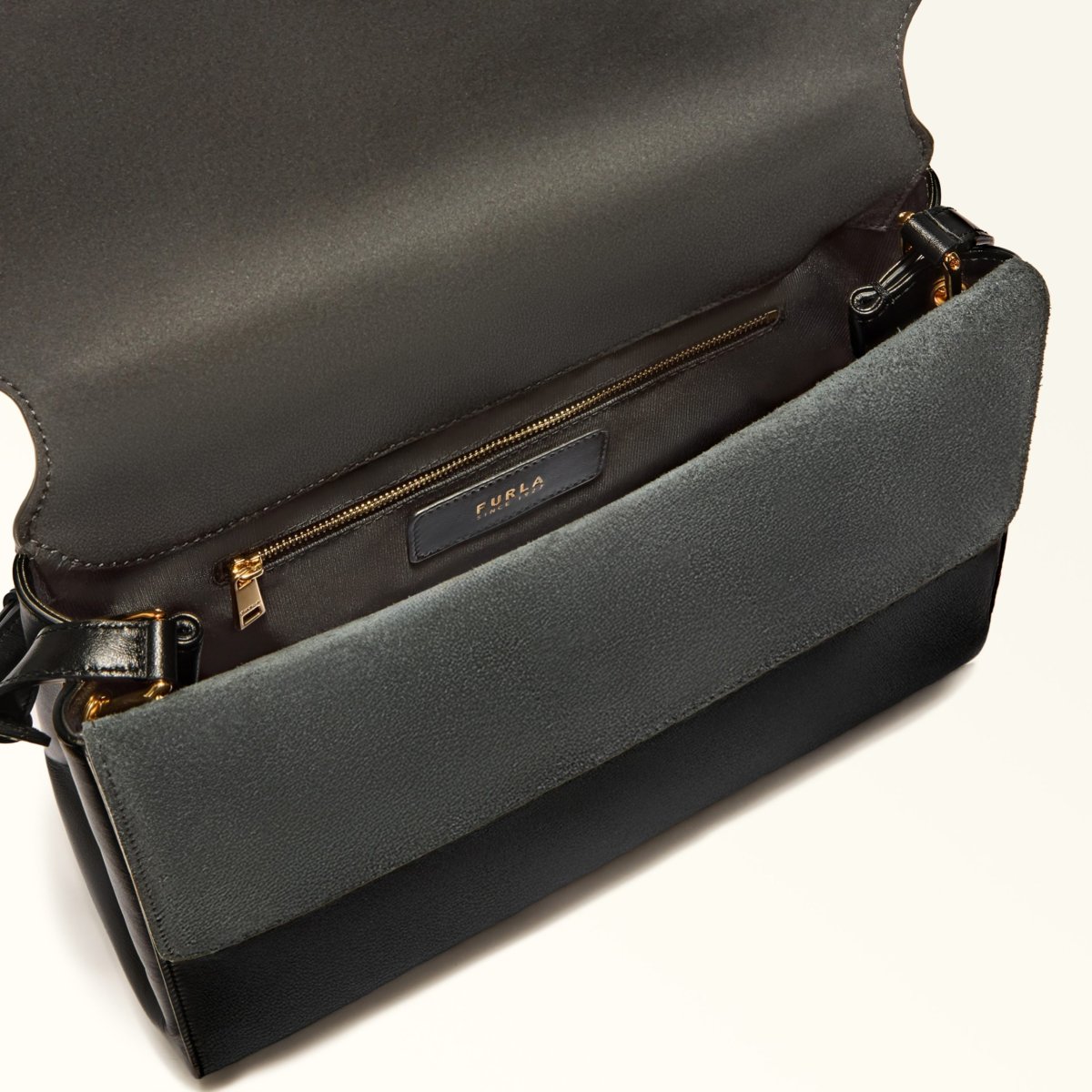 FURLA Domus a spalla M – Nero - immagine 9