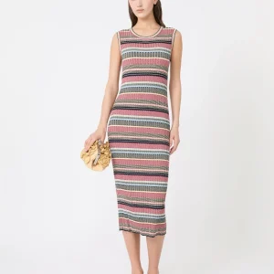 Abito longuette in filato di viscosa - MULTICOLOR WEEKEND MAXMARA