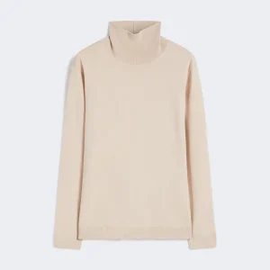 Dolcevita in filato di seta e lana - BEIGE WEEKEND MAXMARA