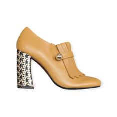 MOCASSINI “Wolker – Chie Mihara” IN VITELLO CUOIO 85 mm