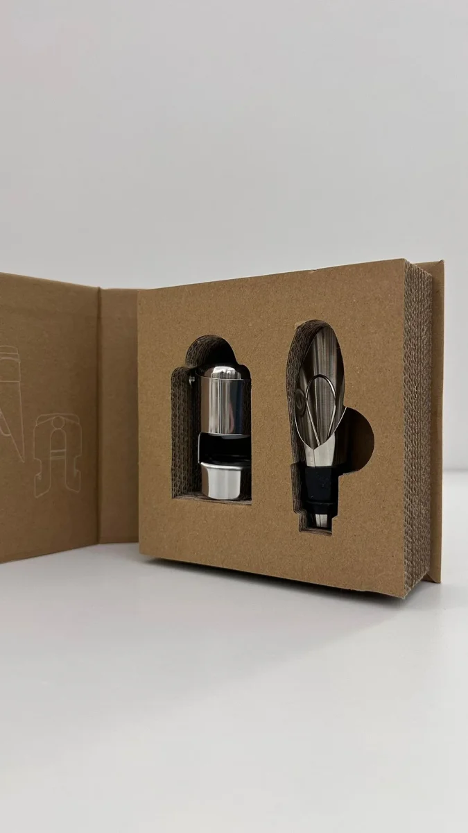 Set Tappo e Versatore Vino - Maison Sucrée Confezione Regalo - immagine 5