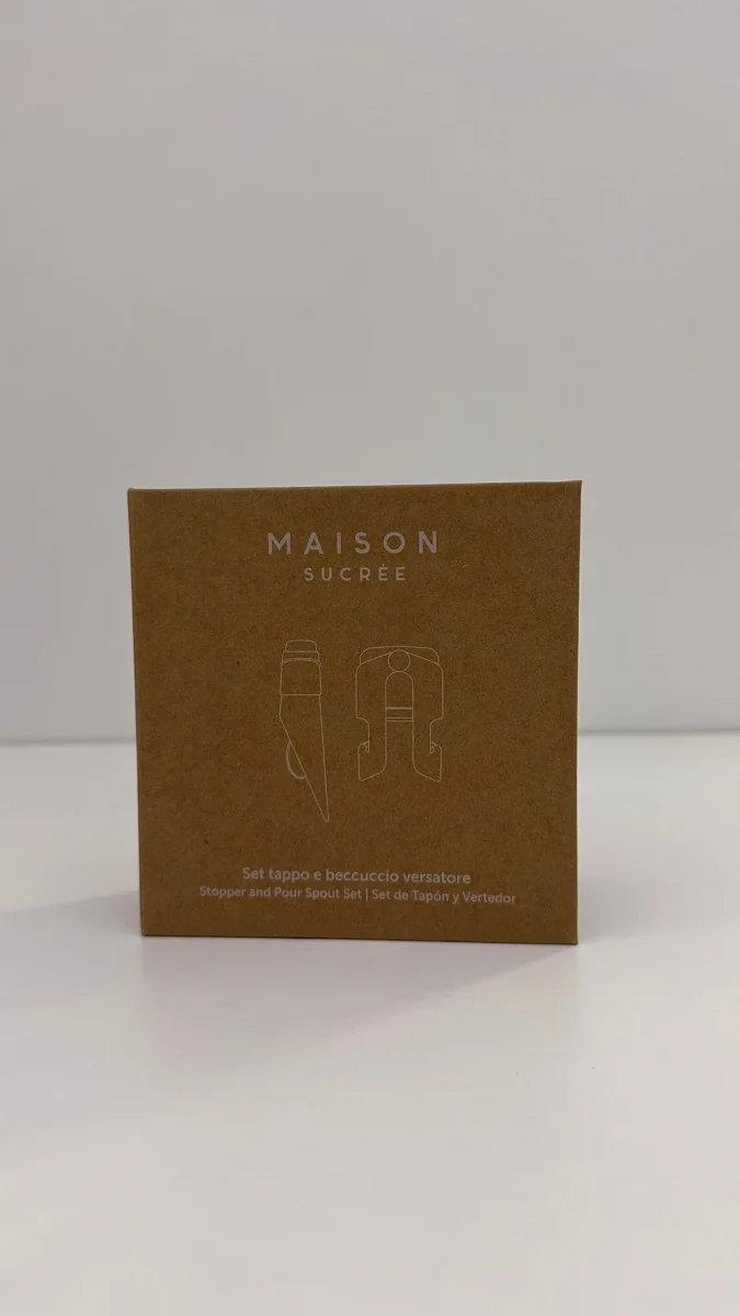 Set Tappo e Versatore Vino - Maison Sucrée Confezione Regalo - immagine 6