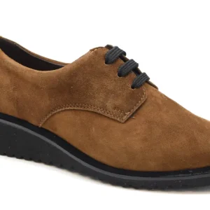 Ziviani Scarpa donna 3 buchi 1933 Camoscio Marrone