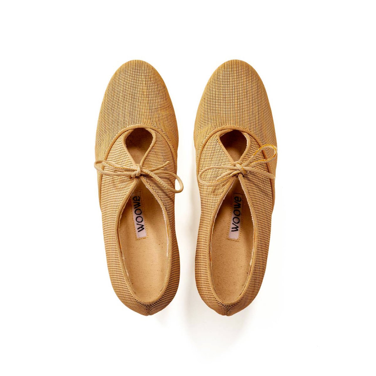 Mod. CLOE – Scarpa stringate con tacco applicato stile retrò in pelle vegana di legno di ciliegio - immagine 5