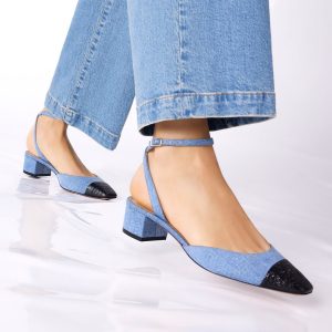 Aquazzura French Flirt Pump 35 denim