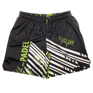 Pantaloncini padel – Green & White