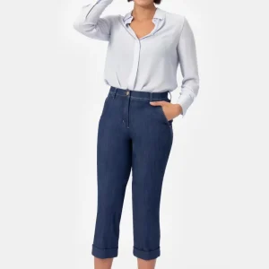 Hodi Mrs02 Pantalone in Denim Ultra Light