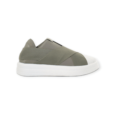 SCARPE ELASTICIZZATE “Edge X Sneakers – Fessura” VERDE/BIANCO FONDO GOMMA