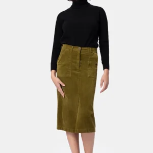 Kallis V7 Gonna in velluto stretch