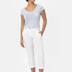 Merci Gax Pantalone di lino viscosa stretch