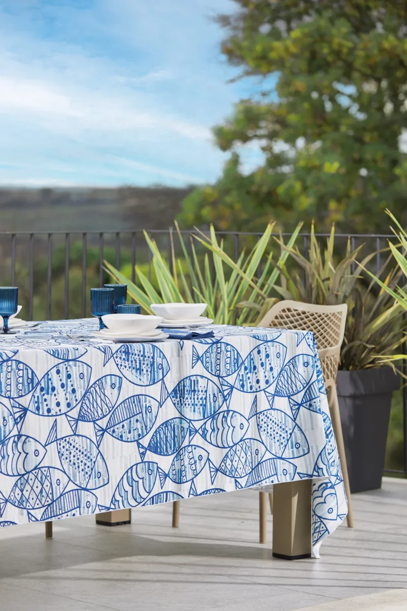 Tovaglia antimacchia Oltremare - Maison Sucree